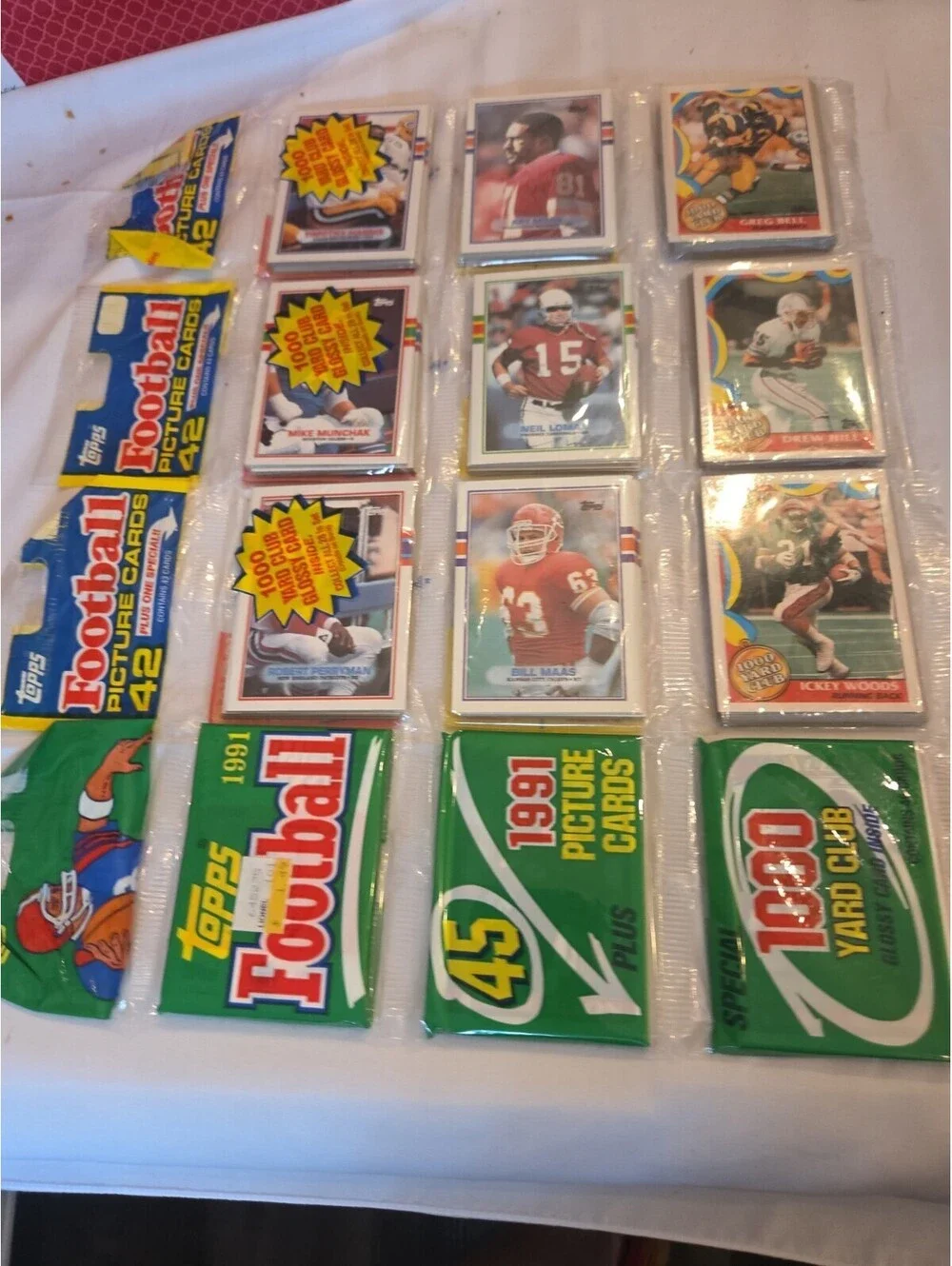 NFL Rack Pack Lot Of 4 Sealed